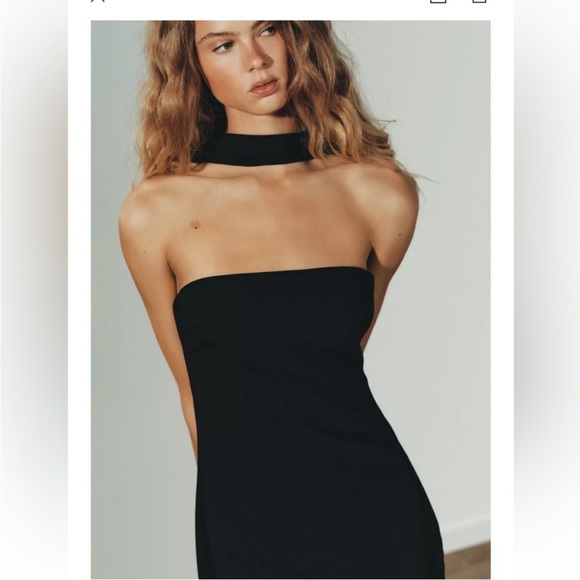 ZARA COMBINED DRESS WITH TRANSPARENCIES - Picture 8 of 16